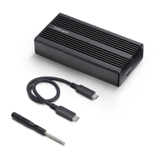 Caixa SSD Externa StarTech 1USB4-NVME-ENCLOSURE M.2 Alumínio Preto USB4 Thunderbolt