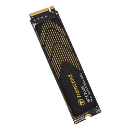 Disco Duro Transcend MTE260S 1TB M.2 PCIe 5.0 14000MB/s Sans Refroidissement