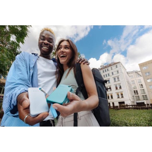 Disque Dur Verbatim Pocket SSD 1TB Externe USB-C 1000MB/s Bleu Blanc