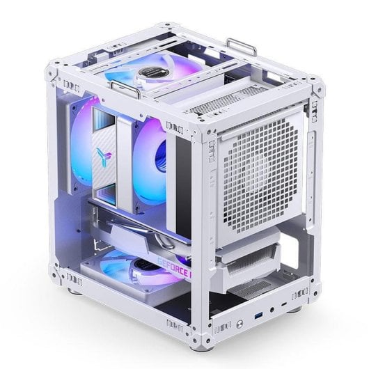 Boitier Jonsbo C6-ITX Blanc Mini ITX Mesh Compact SFX