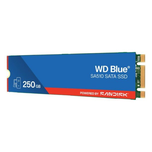 Disque Dur WD Blue SA510 250GB M.2 SATA III 560MB/s 3D NAND