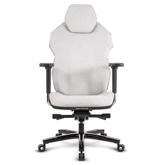 Cadeira Quersus ICOS 1.1 Bege champan encosto reclinável 4D tecido ignífugo