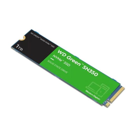 Disco Duro WD Green SN350 1TB M.2 SSD NVMe PCIe 3200MB/s