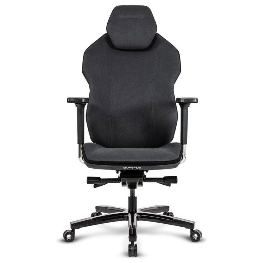 Chaise Quersus ICOS 1.1 Noir Obsidienne 4D Repose-bras Dossier 140°
