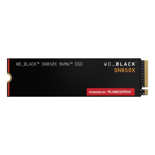Disque Dur WD Black SN850X 4TB SSD M.2 7300MB/s avec Dissipateur