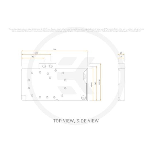 Refrigeration Liquide EKWB Quantum Vector³ Astral RTX 5090 Full Cover Backplate ASUS