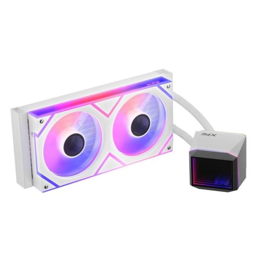 Refrigeration Liquide Adata XPG Levante II 240mm 2 Ventilateurs ARGB Blanc