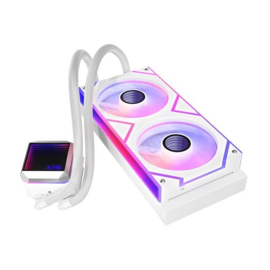 Refrigeration Liquide Adata XPG Levante II 240mm 2 Ventilateurs ARGB Blanc