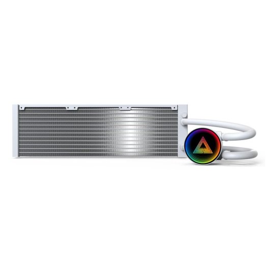 Refrigeração Líquida Montech LightFlow ARGB 360mm 3 Ventoinhas RGB Branco