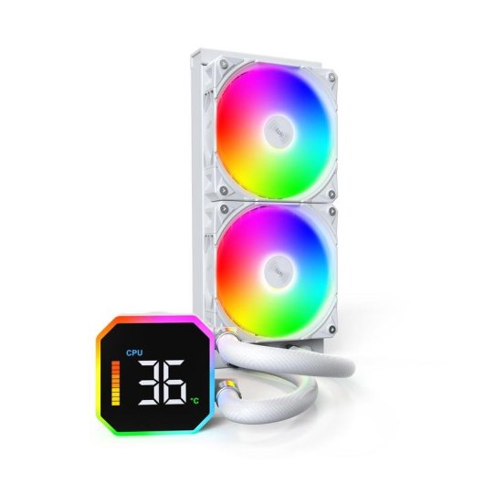 Refrigeration Liquide Montech HyperFlow Digital 240mm 2 Ventilateurs ARGB Display