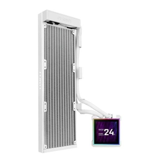 Refrigeração Líquida Lian Li HydroShift II LCD-S 360mm RGB 3 Ventiladores IPS Alumínio