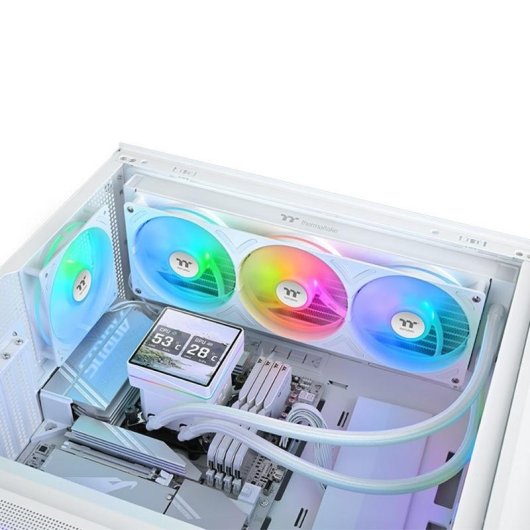 Refrigeración Líquida Thermaltake TH360 V3 Ultra ARGB 360mm 3 Ventilateurs RGB Blanc