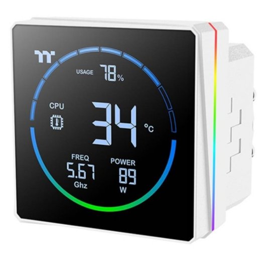 Refrigeração Líquida Thermaltake TH360-S V3 ARGB 360mm 3 Ventoinhas ARGB Snow Edition