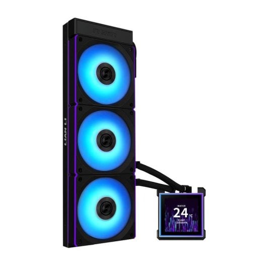 Refrigeração Líquida Lian-Li HydroShift II LCD-S 360 mm 3 Ventoinhas RGB IPS