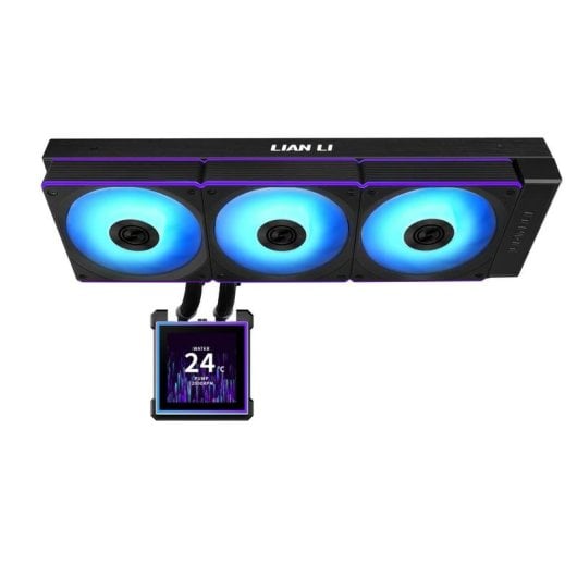 Refrigeração Líquida Lian-Li HydroShift II LCD-S 360 mm 3 Ventoinhas RGB IPS