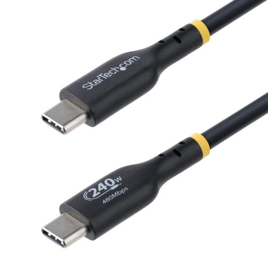 Cavo StarTech.com USB2EPR1M USB-C 1 m 240W PD EPR TPE Nero