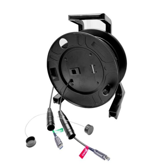 Câble HDMI Vivolink PROHDMIOP8K100-DRUM 100 m Fibre Optique 8K 60 Hz