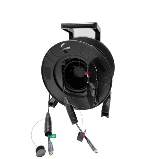 Câble HDMI Vivolink PROHDMIOP8K100-DRUM 100 m Fibre Optique 8K 60 Hz