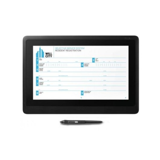 Tablet Wacom Interactive Pen Display 15.6 LCD Full HD 8192 níveis pressão