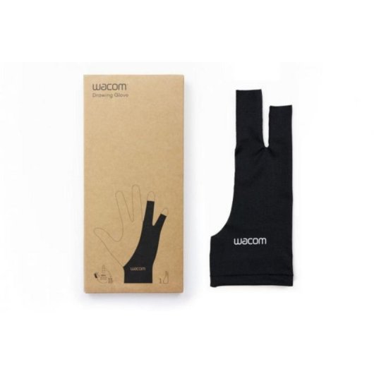 Guante Wacom ACK4472501Z Negro para Cintiq y Cintiq Pro, poliéster y spandex
