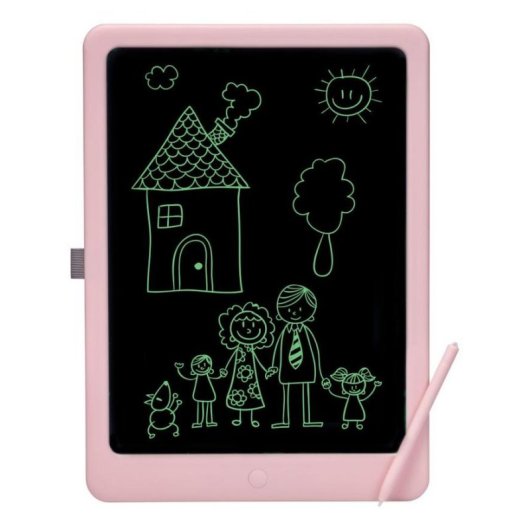 Tablet gráfica Denver LWT-14510RO 14" LCD caneta bateria integrada vermelho