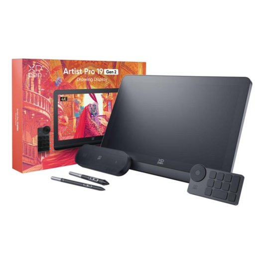 Grafiktablett XP-Pen Artist Pro 19 Gen 2 4K UHD kabellos Touch