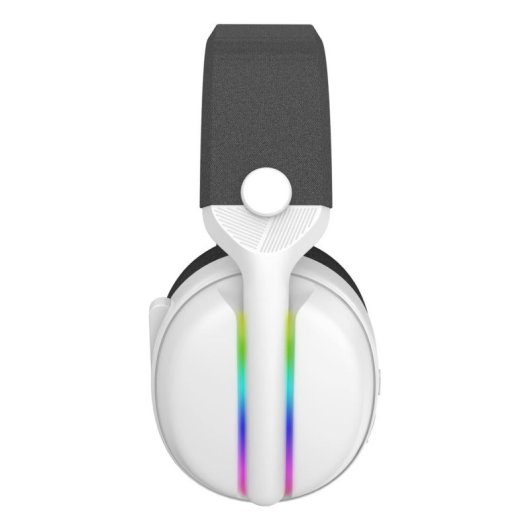 Auriculares Subsonic SA5717-2 sem fios e com fio Bluetooth Gaming RGB 7.1 Branco