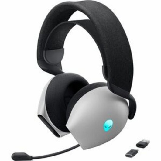Auriculaires Dell Alienware AW725H sans fil Bluetooth RF Gaming, ANC, micro, RGB, noir blanc