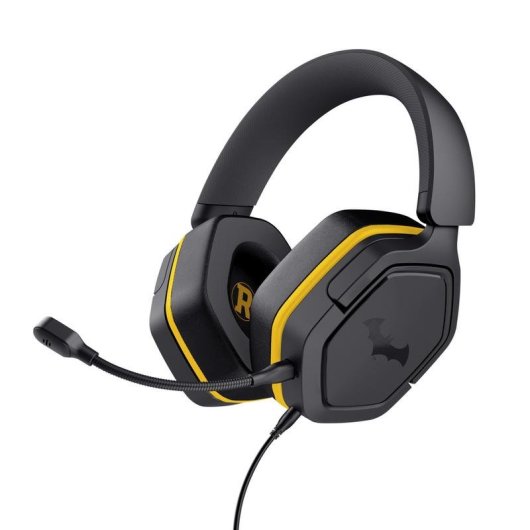 Auriculaires Logitech GXT 492BM Carus filaires Gaming Micro Pliable Isolation Noir Jaune