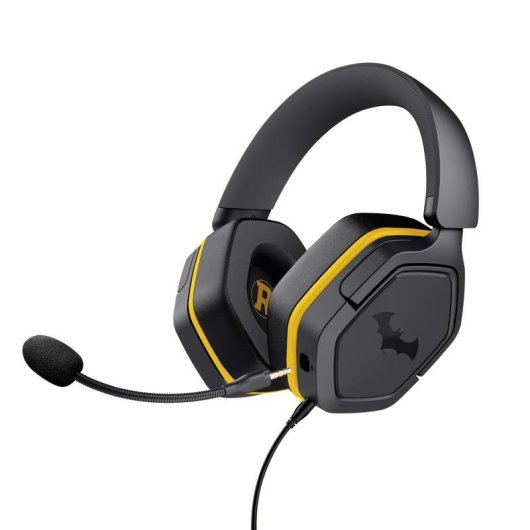 Auriculaires Logitech GXT 492BM Carus filaires Gaming Micro Pliable Isolation Noir Jaune