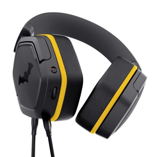 Auriculaires Logitech GXT 492BM Carus filaires Gaming Micro Pliable Isolation Noir Jaune