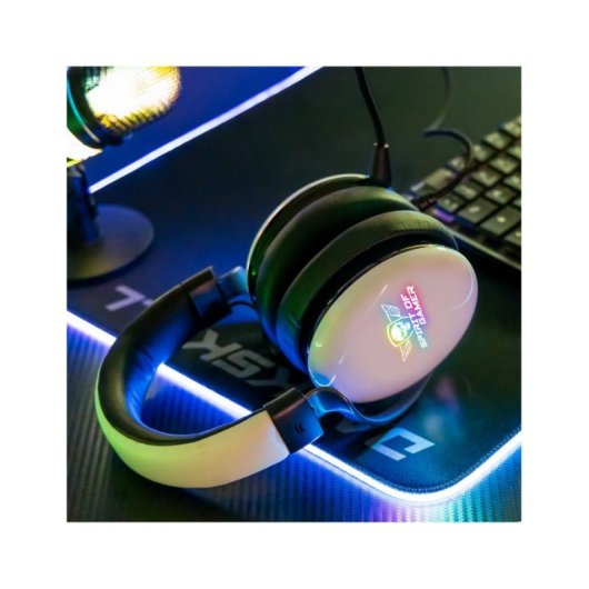 Auriculares Spirit of Gamer XPERT H700 con cable USB y jack 3,5 mm para gaming con cancelación de ruido y sonido 7.1, RG