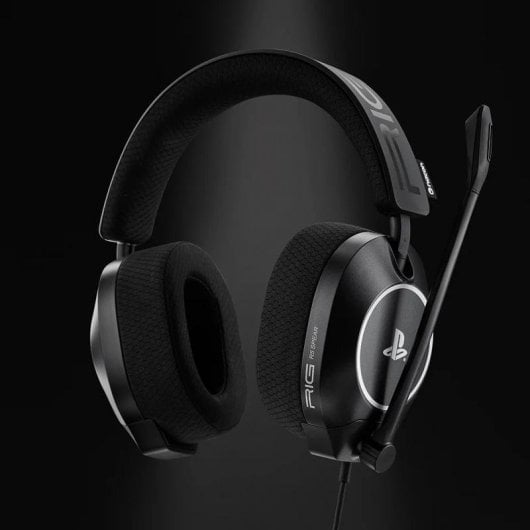 Auriculares Nacon Gaming RIG R5 Pro HS com fio áudio alta fidelidade microfone preto