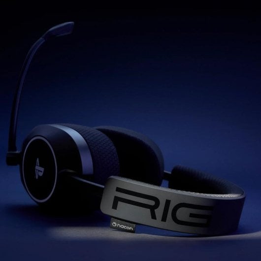 Auriculares Nacon Gaming RIG R5 Pro HS com fio áudio alta fidelidade microfone preto