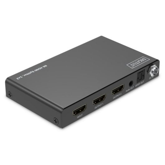 Diviseur HDMI Digitus DS-55339 8K 1x2 extraction audio EDID