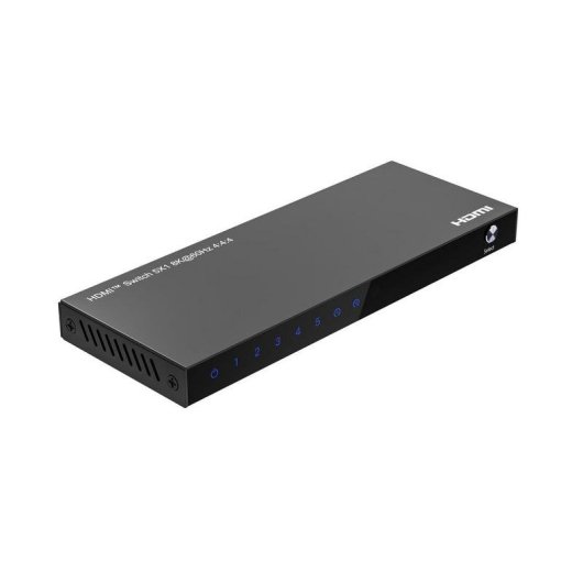 Switch HDMI MicroConnect MC-HDMISWITCH0501-8K 5 ports 8K 60Hz télécommande