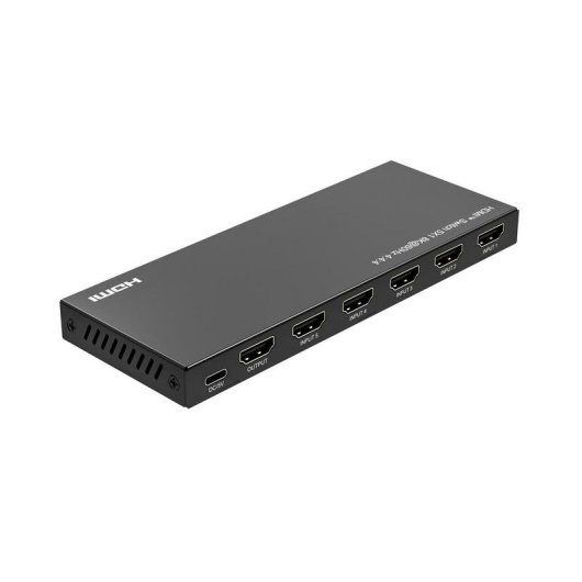 Switch HDMI MicroConnect MC-HDMISWITCH0501-8K 5 ports 8K 60Hz télécommande