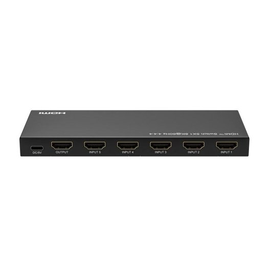 Switch HDMI MicroConnect MC-HDMISWITCH0501-8K 5 ports 8K 60Hz télécommande