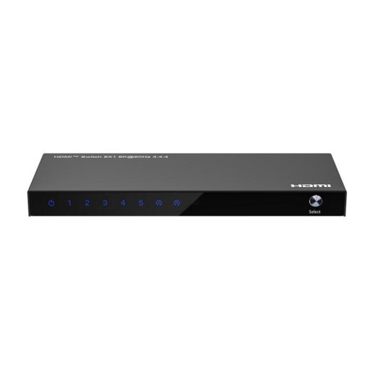 Switch HDMI MicroConnect MC-HDMISWITCH0501-8K 5 ports 8K 60Hz télécommande