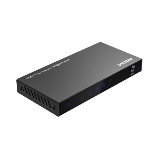 Switch HDMI MicroConnect MC-HDMISWITCH0301-8K 3 ports 8K 60Hz télécommande
