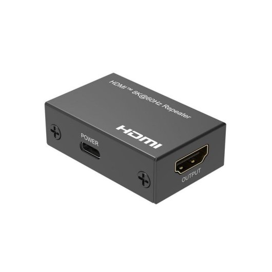 Switch HDMI MicroConnect MC-HDMIREPEATER-8K 8K 60Hz USB-C