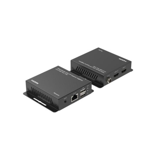 Switch KVM MicroConnect MC-HDMIKVMEXT-70M HDMI 4K USB LAN IR