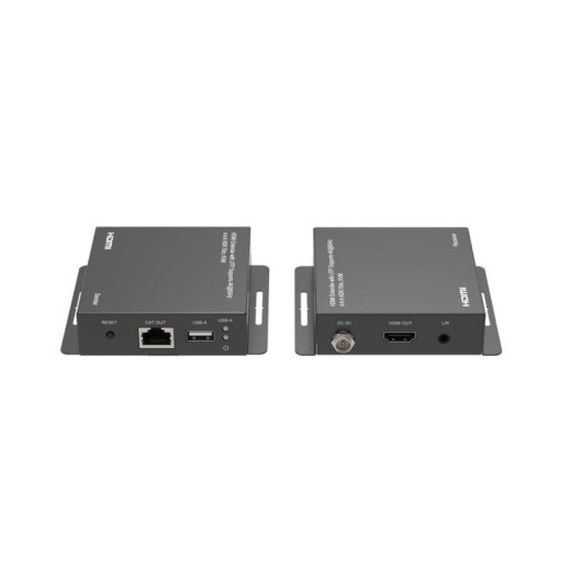 Switch KVM MicroConnect MC-HDMIKVMEXT-70M HDMI 4K USB LAN IR