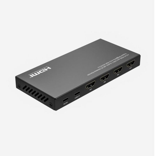 Switch MicroConnect MC-USBCHDMISWITCH0401-8K 4 Ports 8K HDMI USB-C Télécommande