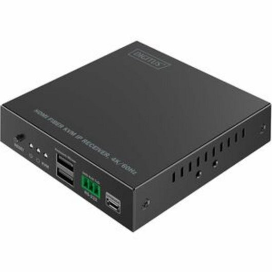 Ricevitore KVM IP fibra Digitus DS-55349 HDMI 4K 60Hz bassa latenza