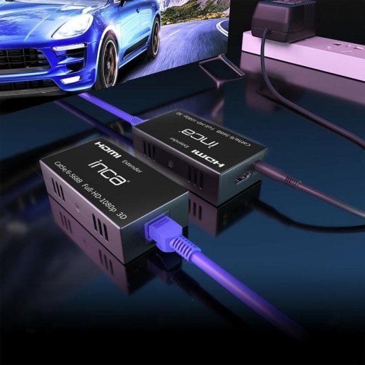 Extenseur HDMI Inca IEX-60 Full HD 60 Hz 1.4a Compact