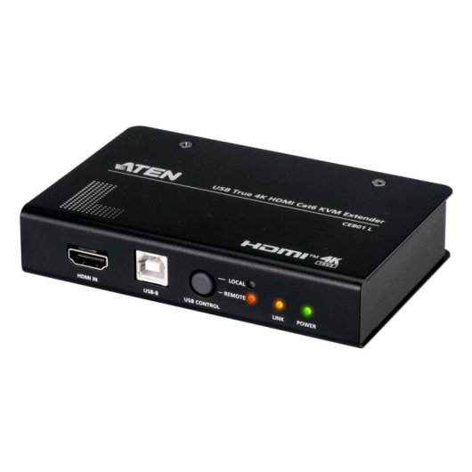 Extender KVM Aten CE801 HDMI USB True 4K 100 m Cat 6 rack