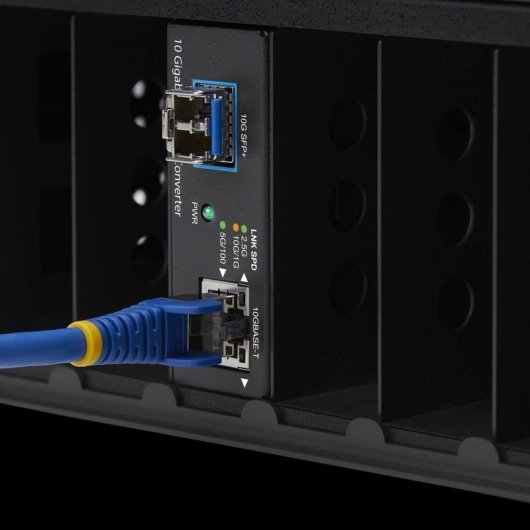 Tarjeta de Red StarTech MCM10G6SSFP SFP+ 10GBase-T 10 GbE Multigigabit Jumbo Frames