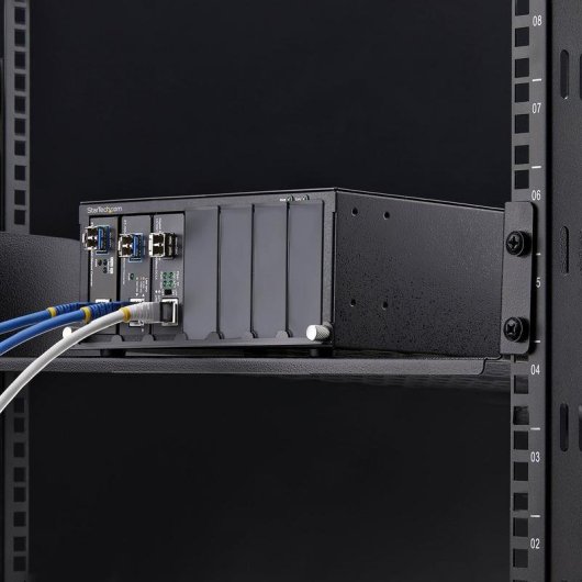 Châssis rack StarTech MCM7-MEDIA-CHASSIS 7 slots ventilation active TAA