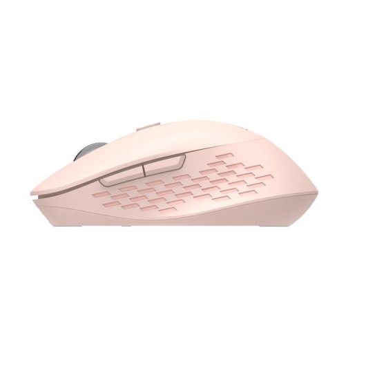 Ratón Nilox Dual Wireless Bluetooth USB 1600DPI Rosa 6 Pulsanti Silenzioso